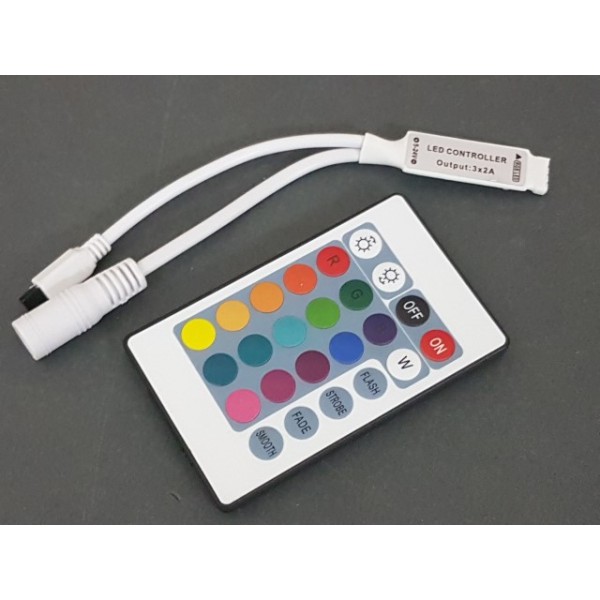 RGB LED Controller 24 Key 12V