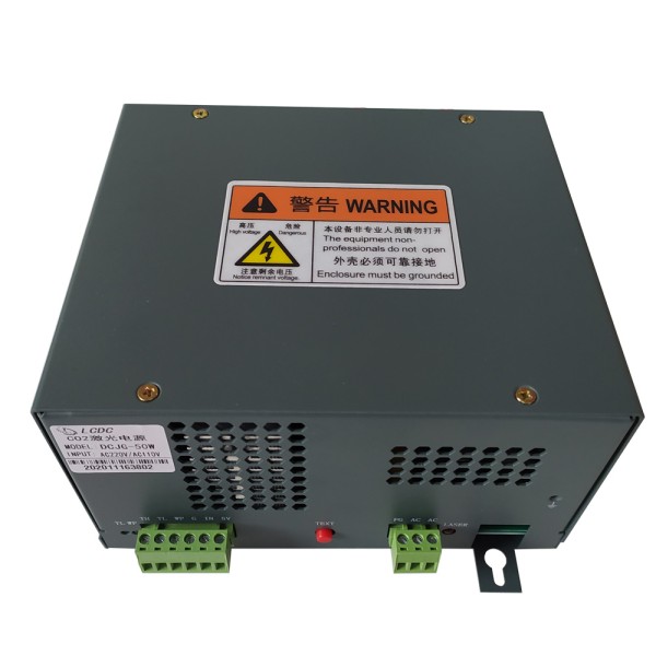 60 watt laser power supply