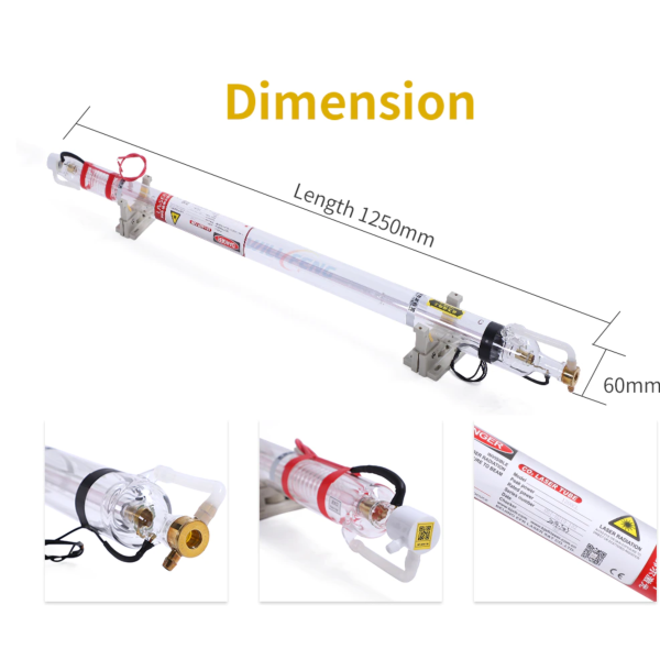 EFR 60W 70W 1200 CL laser tube