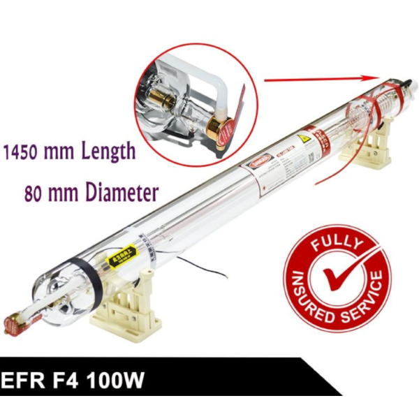 EFR F4 100W 120W LASER TUBE 