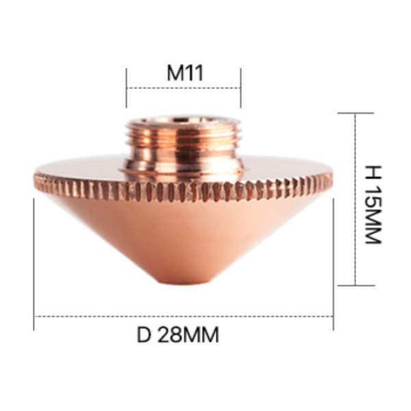 Laser nozzle 1,5  MIXED LASER 