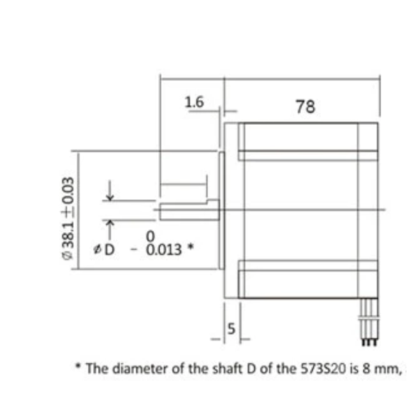 Μοτέρ Leadshine NEMA 23 